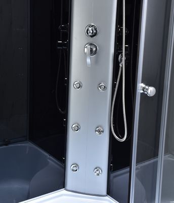 ตู้อาบน้ำฝักบัวขนาด 800x800x2150 มม. กระจกนิรภัย