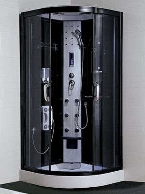 ตู้อาบน้ำฝักบัวไอน้ำขนาด 1-1.2 มม. 35''X35''X85''