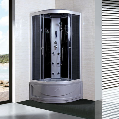 ตู้อาบน้ำฝักบัวกระจกนิรภัยแบบกระจก ขนาด 90x90cm