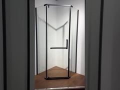 กระจกมุมสี่เหลี่ยมกระจกกระจกกระจกน้ําดํา ISO9001