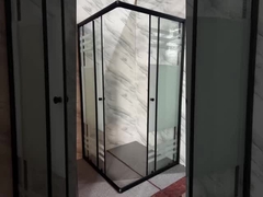 เครื่องชักอาบน้ําขนาดสี่เหลี่ยมที่สามารถปรับแต่งได้ ด้วยกระจกพิมพ์แบบ Frosted สําหรับรุ่นใหม่