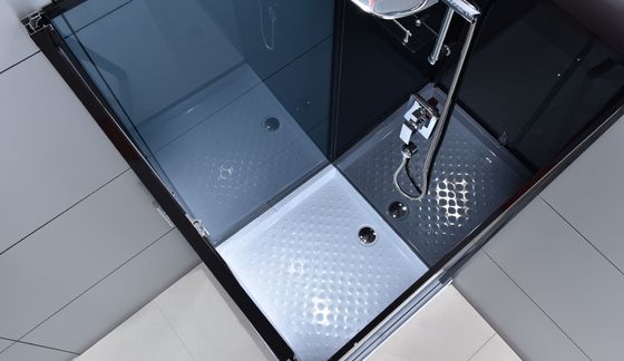 ฉากกั้นอาบน้ำกระจกบานเลื่อนเข้ามุม 1000×1000×2150mm
