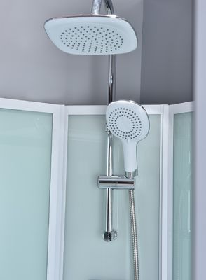 ตู้อาบน้ำฝักบัวเข้ามุมสี่เหลี่ยม 5 มม. 900x900x2150mm