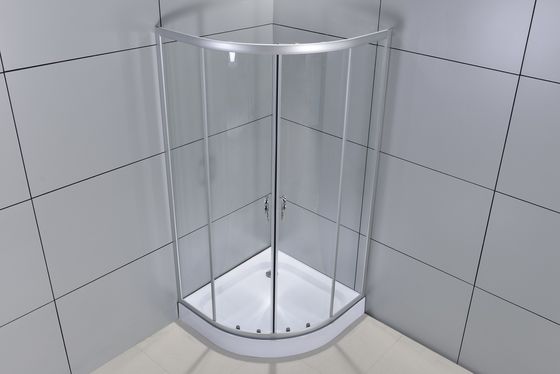 ฉากกั้นอาบน้ำกระจกห้องน้ำ 35'' × 35'' × 77''