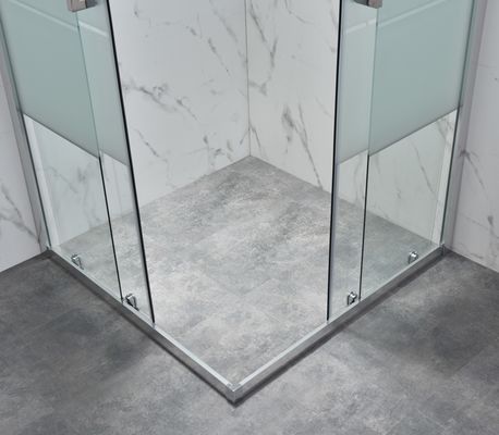 ฉากกั้นอาบน้ำสี่เหลี่ยมห้องน้ำ ISO9001 900x900x1900mm