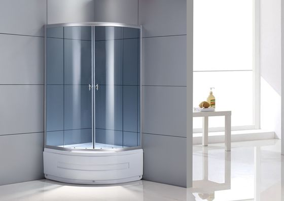 ตู้อาบน้ำฝักบัวบานเลื่อนไร้ขอบ 800 × 800 × 2000 มม.