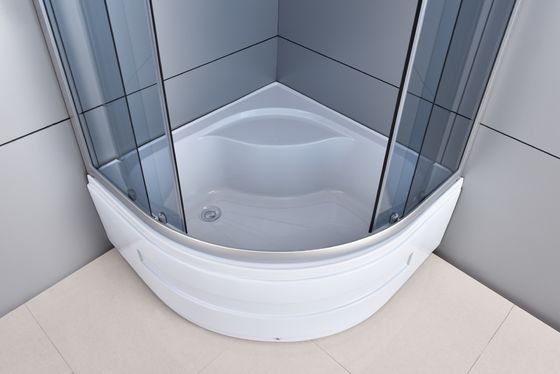 ตู้อาบน้ำฝักบัวบานเลื่อนไร้ขอบ 800 × 800 × 2000 มม.