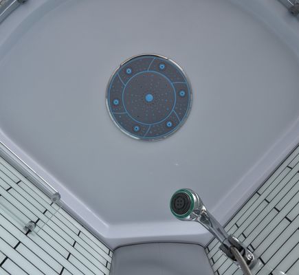 4mm 1000x1000x2150mm Wet Room ตู้อาบน้ำฝักบัวกรอบอลูมิเนียม